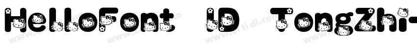 HelloFont ID TongZhi字体转换